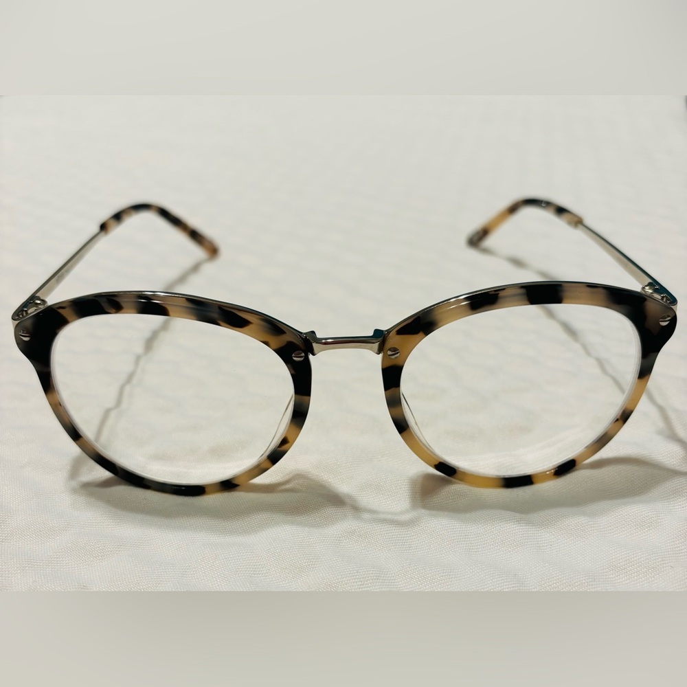 Women’s Ottoto Everad Tortoise Shell Round Glasses | -3.25 Prescription Lenses